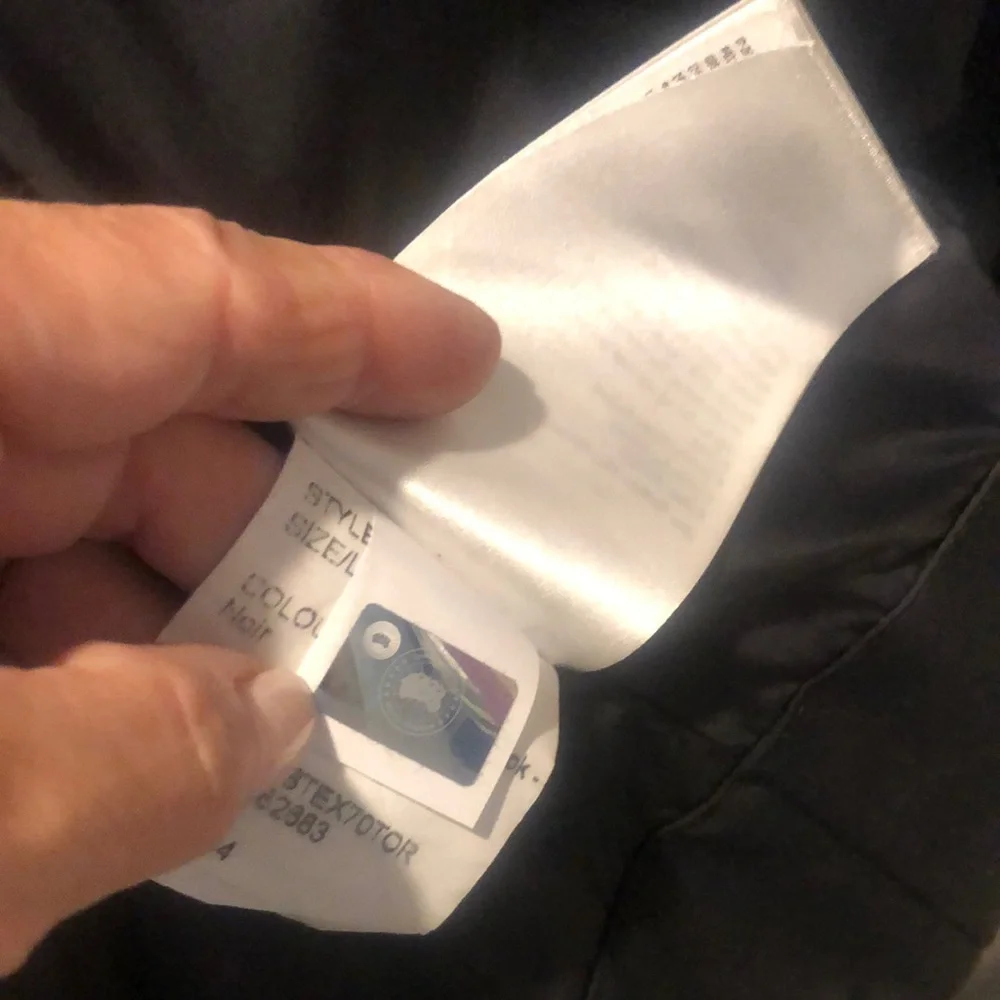 Canada Goose Black Quilted Freestyle Black Label Vest Ladies Small - Picture 8 of 12